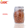 Lilac FREE Sample wide mouth glass bottles jars